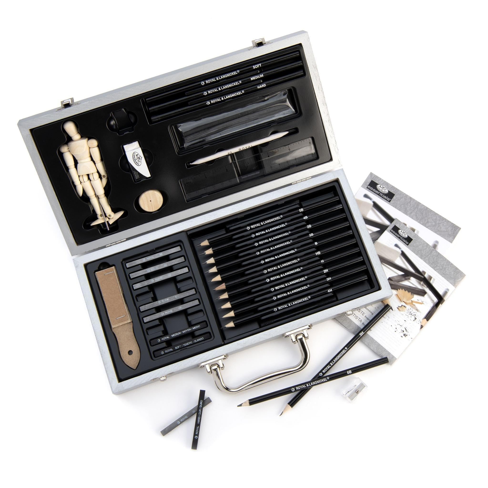 【韓国美容】Raftelドカンとお得セット Amazon.com: Royal & Langnickel Sketching Wood Box Set RSET-SKET3000